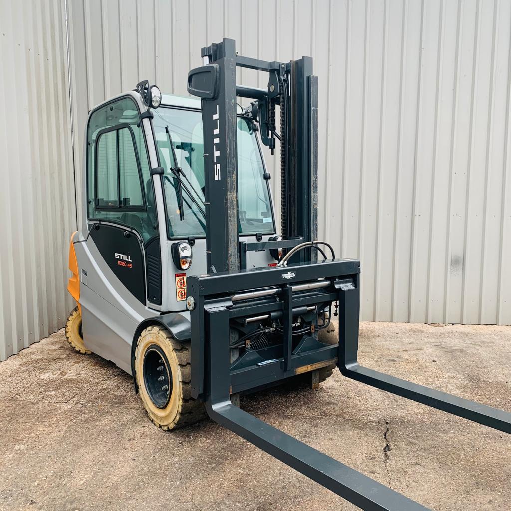 Still Rx Used Wheel Electric Forklift Full Cab