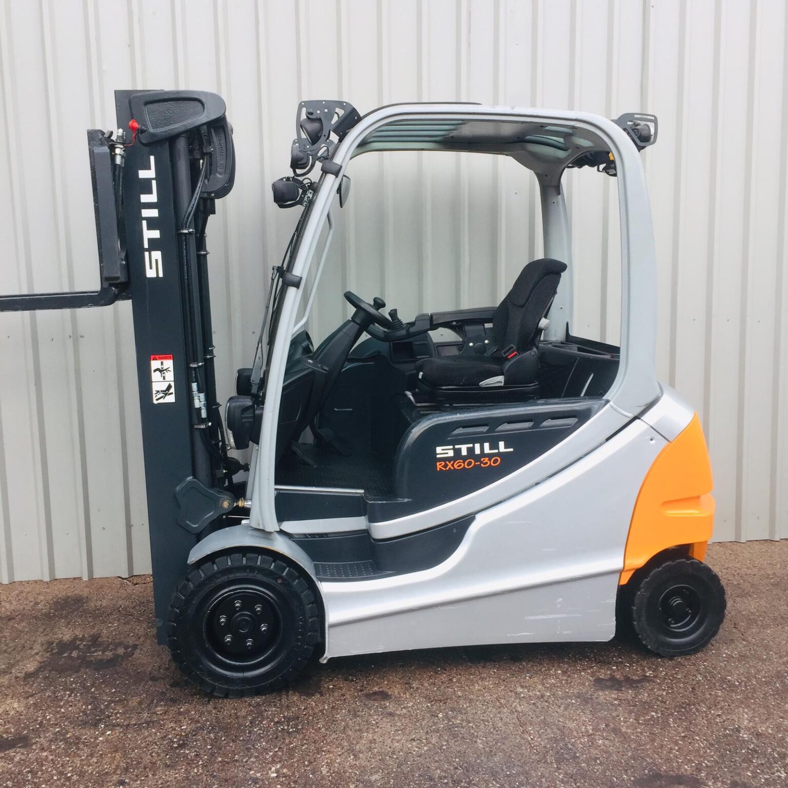 STILL RX60 30L USED 4 WHEEL ELECTRIC FORKLIFT 3444