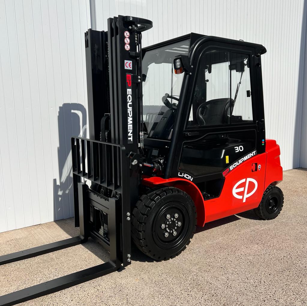 New Ep Efl Lithium Electric Forklift Full Cab