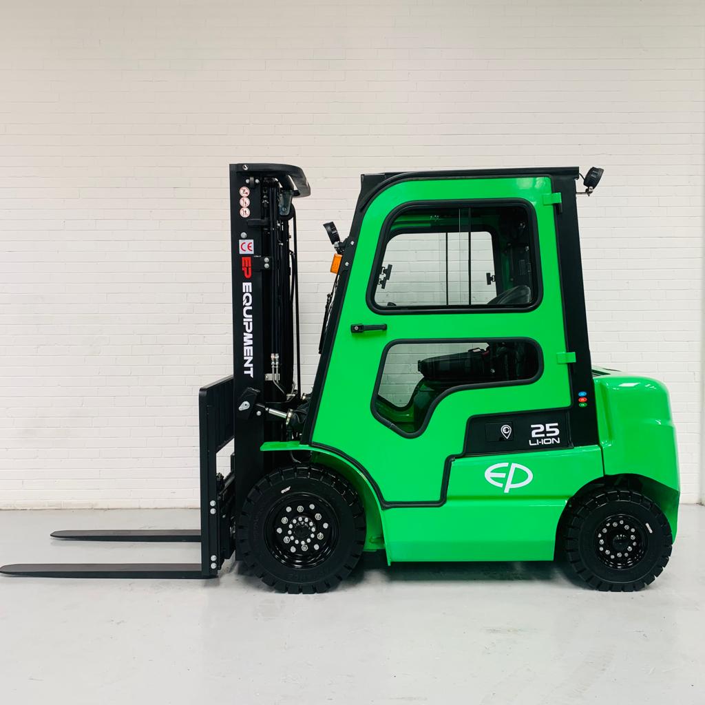 New Ep Efl Lithium Electric Forklift Full Cab