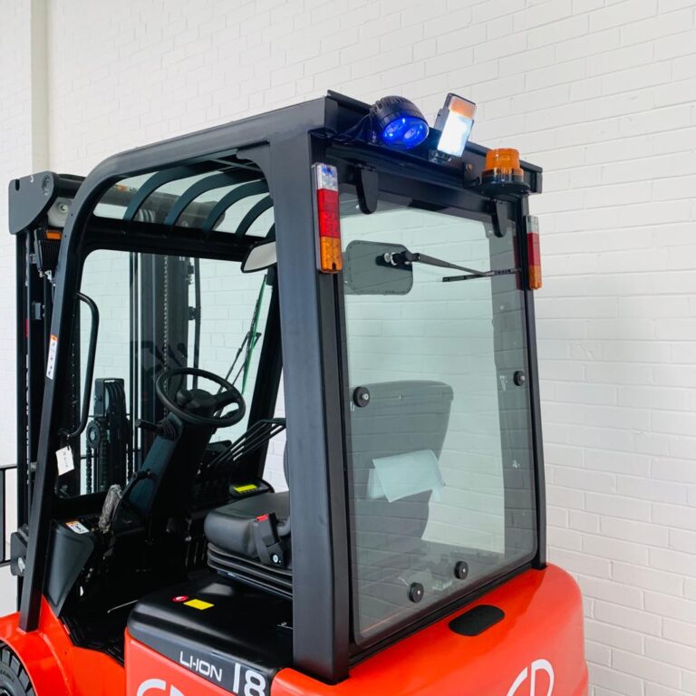 New EP EFL181 Lithium Electric Forklift Full Weather Proof Cab 4110