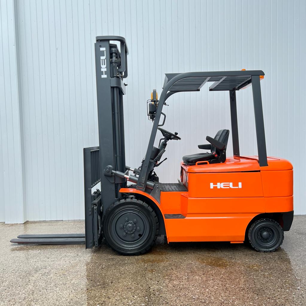 Heli Hfb Used Wheel Electric Forklift Mm Lift