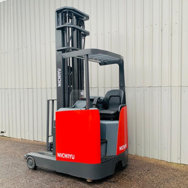 NICHIYU FBR-F14 USED REACH FORKLIFT TRUCK (#3158)