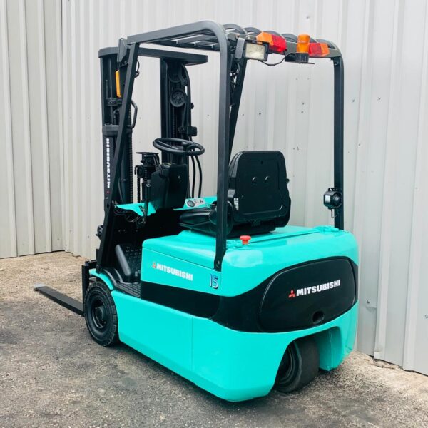 MITSUBISHI FB15KRT USED 3 WHEEL ELECTRIC FORKLIFT (#4230)