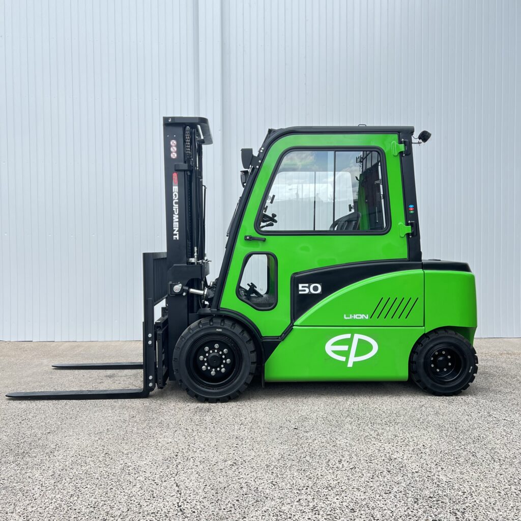 New EP CPD50F8 Lithium Electric Forklift FULL CAB