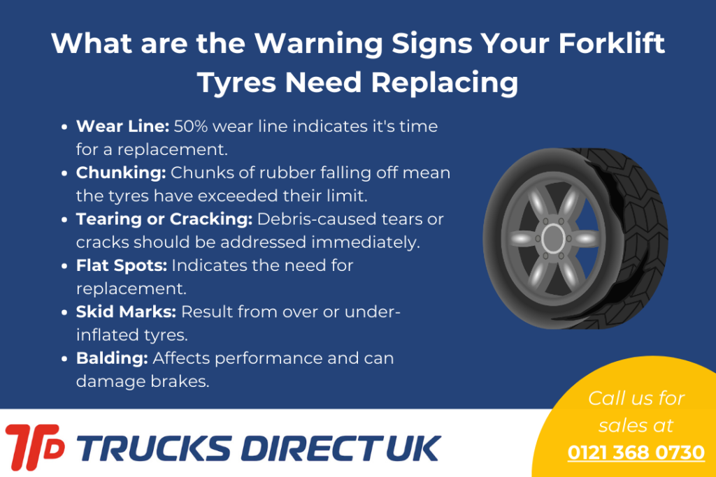 Signs Your Forklift Tyres Need Changing